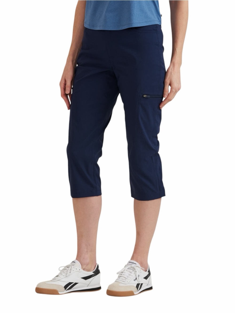 Eddie Bauer•Black Guide Pro High Rise Capri Pants